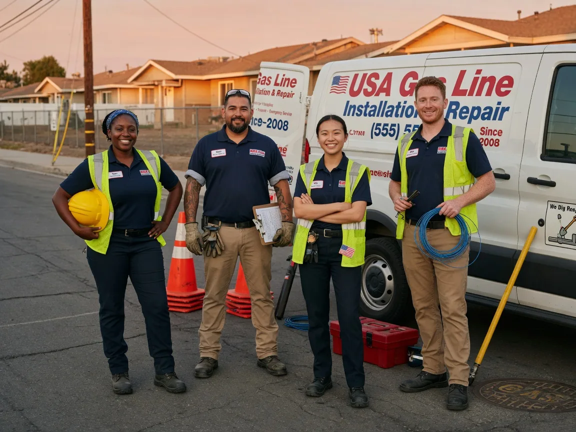 Gas Line Installation company in Harleton, TX